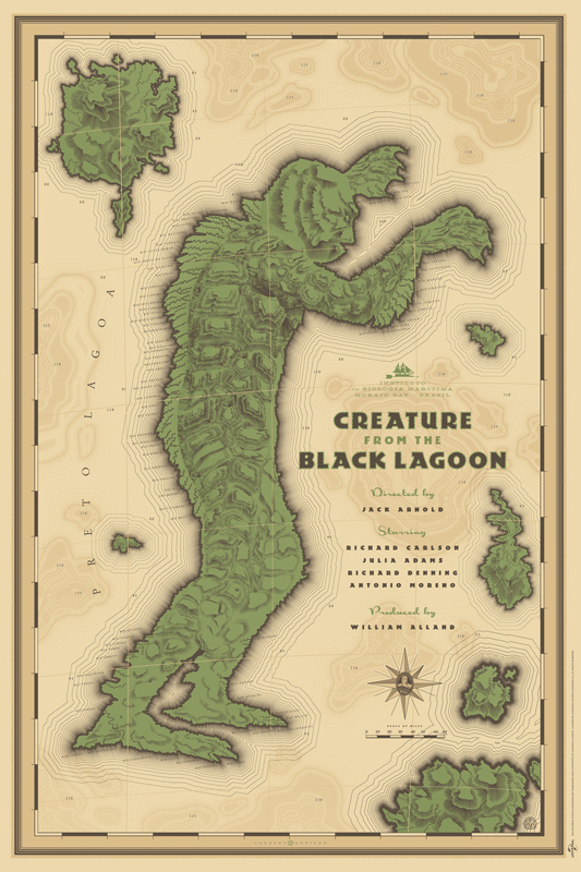 Laurent-Durieux-Creature-from-the-Black-Lagoon