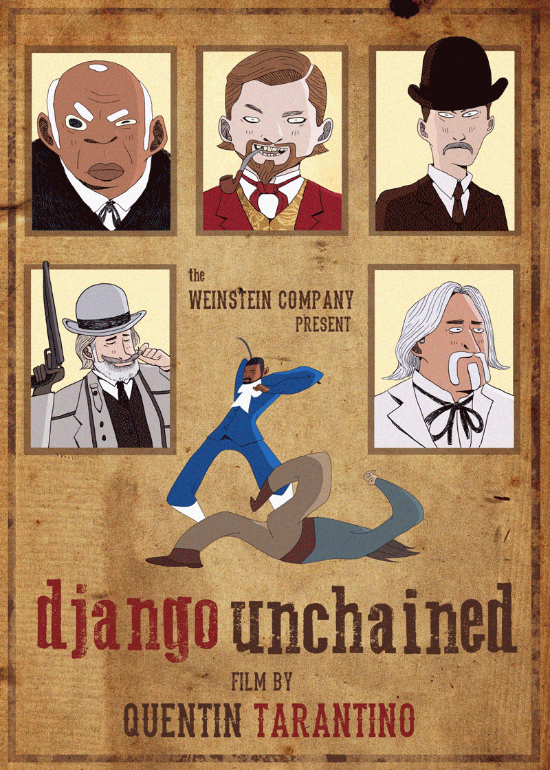 Daniel Barany - Django Unchained animated