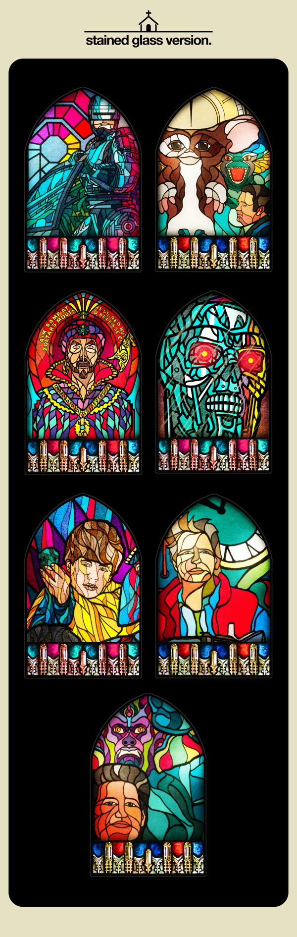 7Stained Glass design