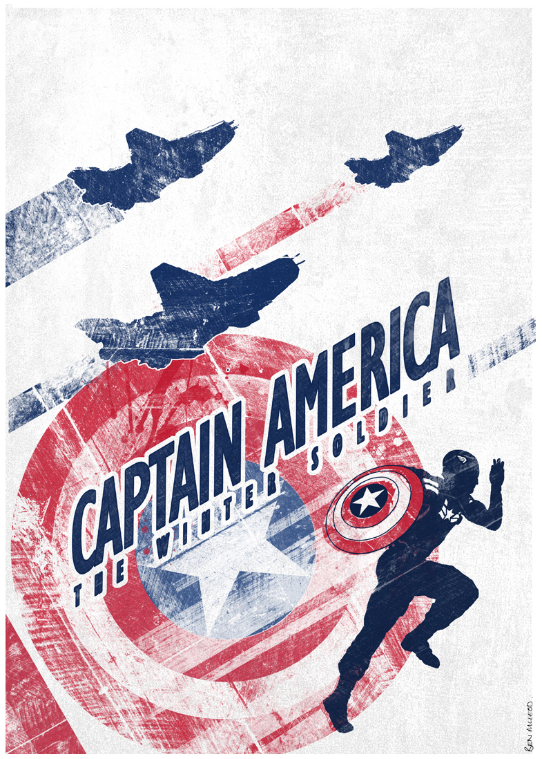 Captain America The Winter Soldier by Ben Mcleod