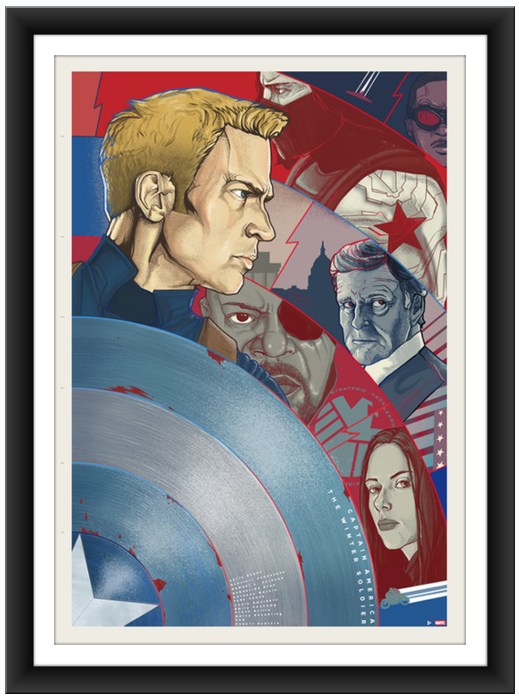 Captain America The Winter Soldier by Berkay Daglar