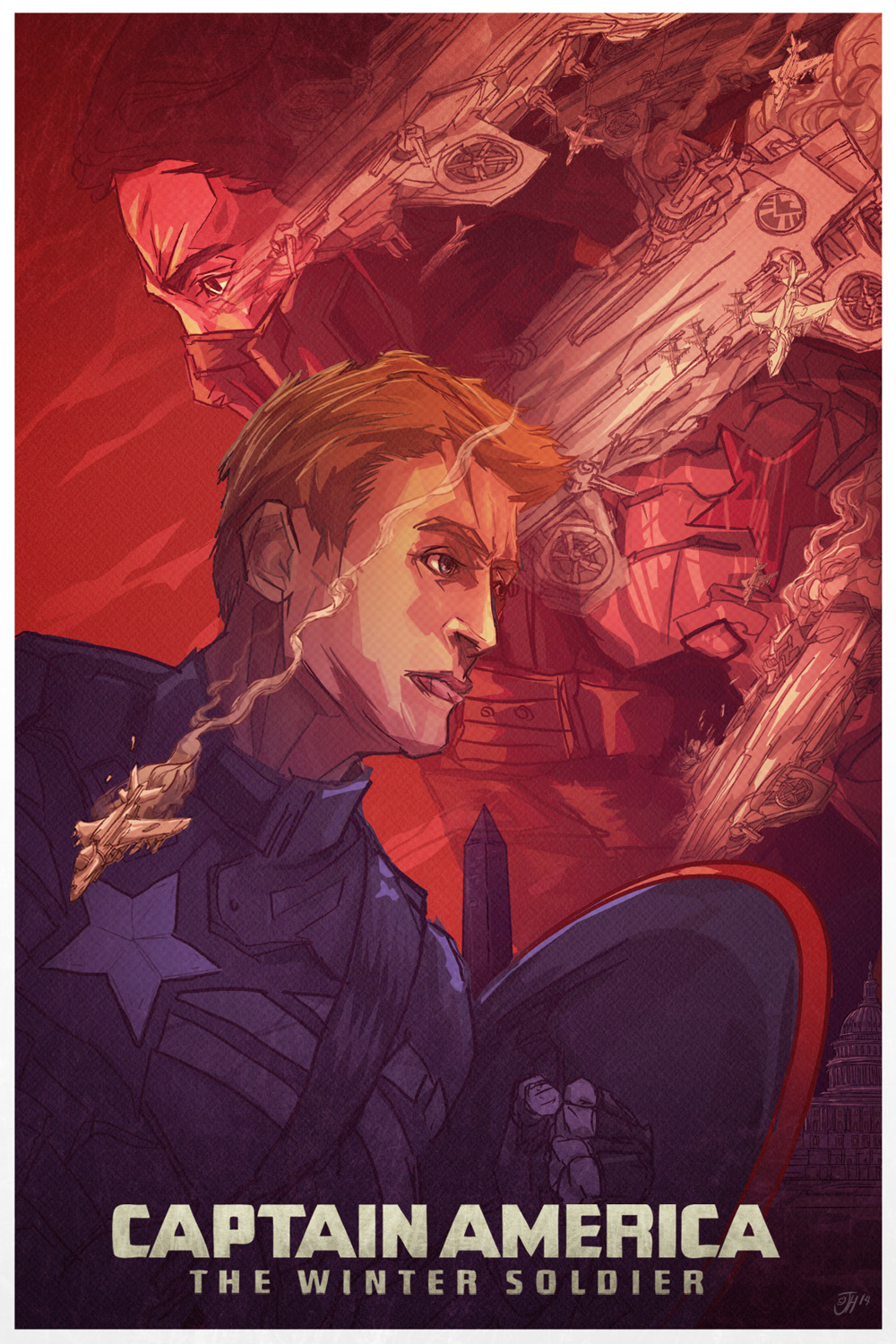Captain America The Winter Soldier by John Hughes