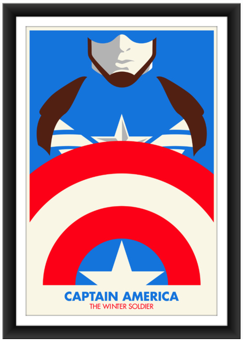 Captain America The Winter Soldier by Salvador Anguiano 01