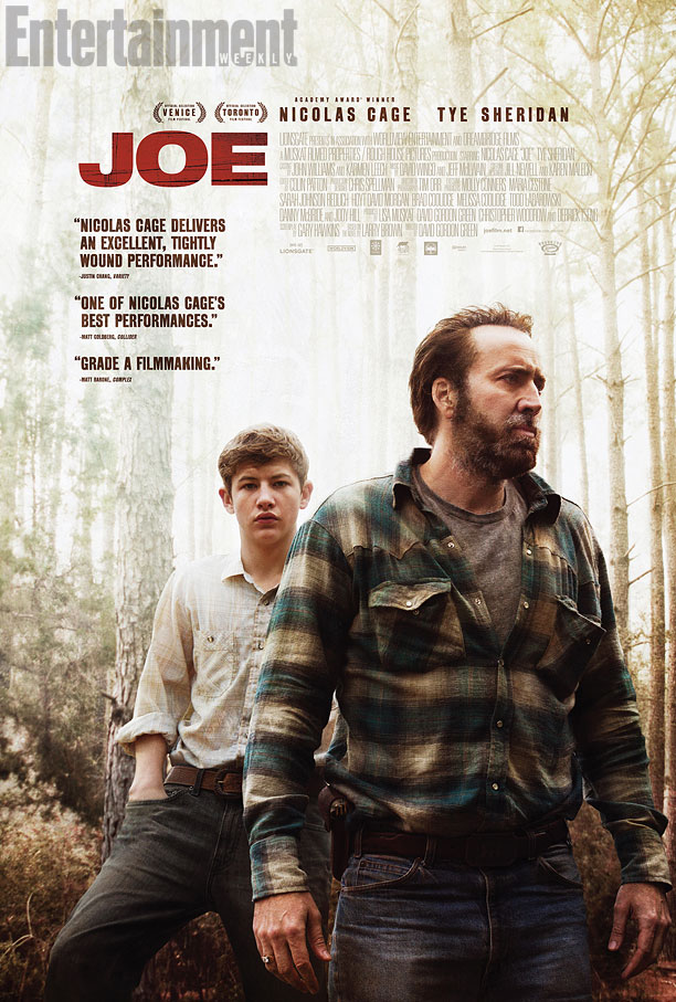 JOE (2014) movie poster -- exclusive EW.com image