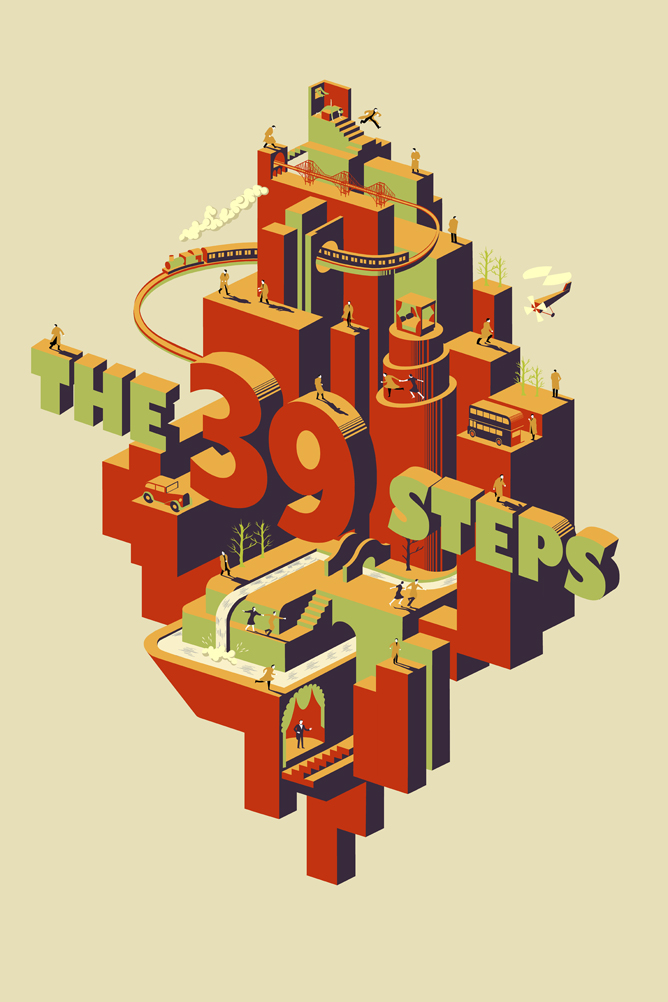 The 39 steps by Adam Simpson