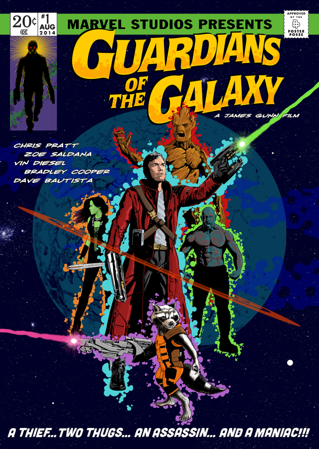 Guardians of the galaxy by Andrew Swainson
