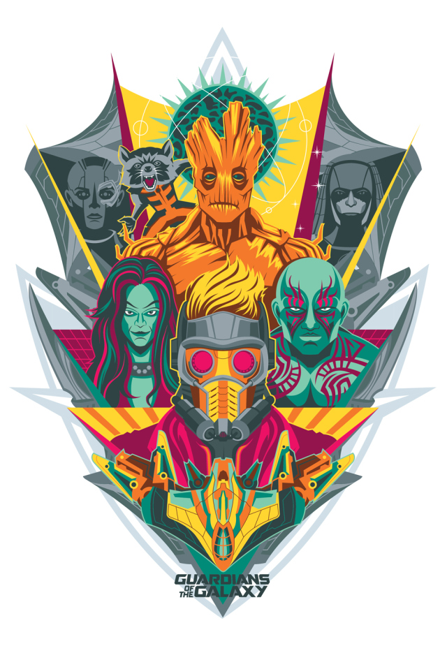 Guardians of the galaxy by Chad Woodward