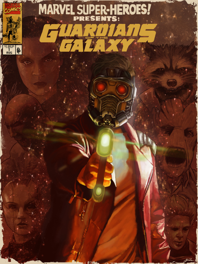Guardians of the galaxy by Juan Martinez