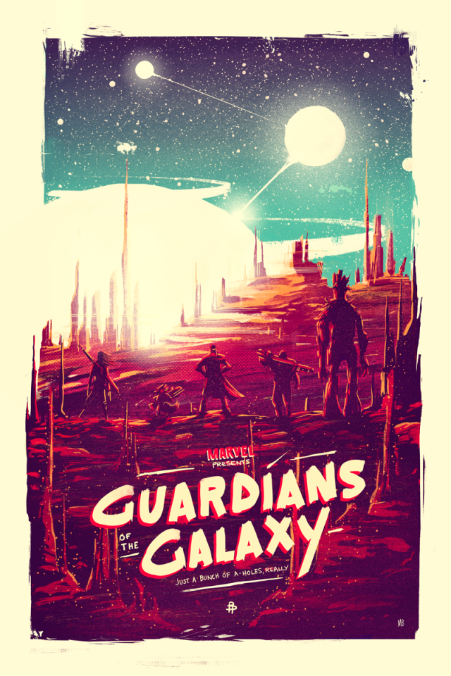 Guardians of the galaxy by Marie Bergeron