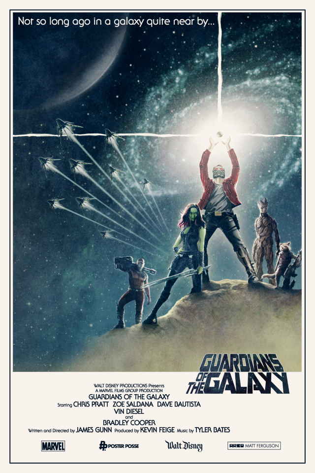 Guardians of the galaxy by Matt Ferguson