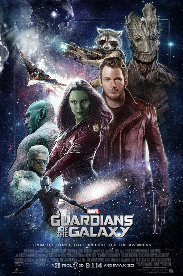 Guardians of the galaxy by Paul Shipper