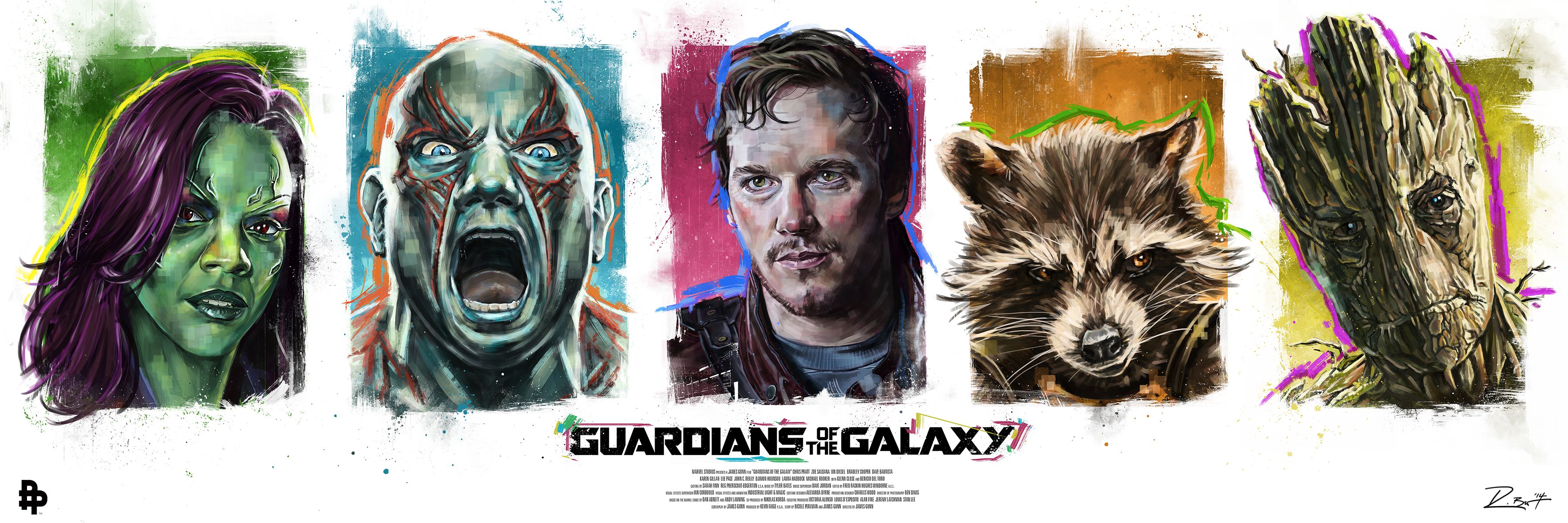 Guardians of the galaxy by Robert Bruno