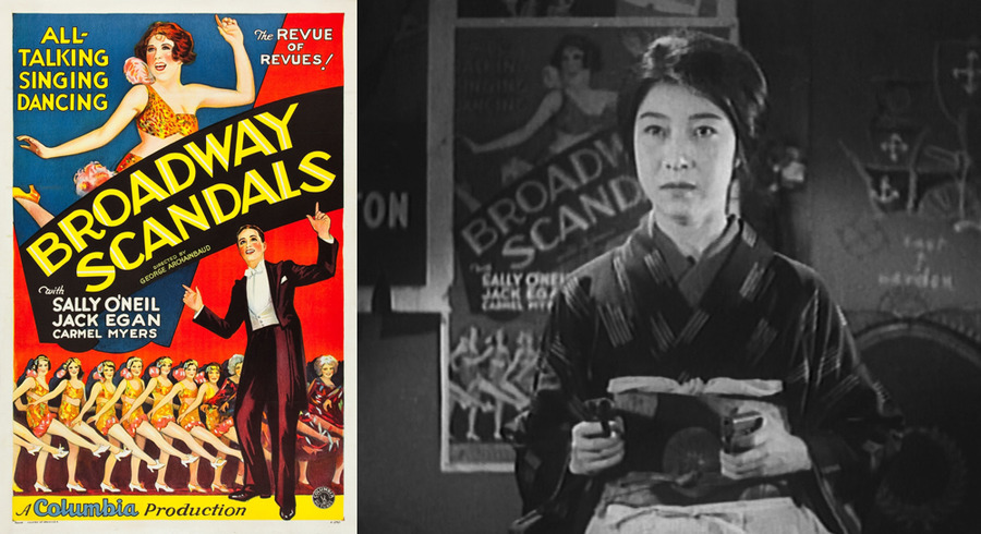 Poster for George Archainbaud’s Broadway Scandals (1929) in That Night’s Wife (1930)